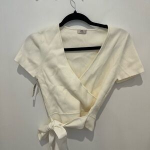 Aritzia Wrap Top